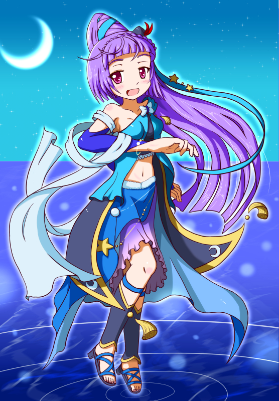 izayoi liko and cure magical (precure and 1 more) drawn by yuta_(yuyuyu8)