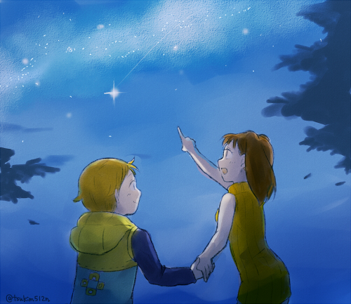 diane and king (nanatsu no taizai) drawn by tsukim7
