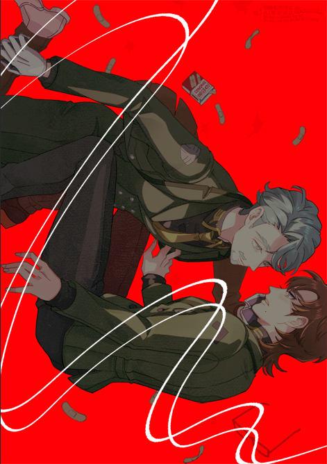 challia bull and xavier olivette (gundam and 1 more) drawn by cnbt