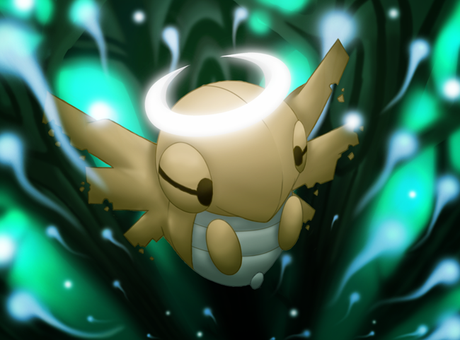 shedinja (pokemon) drawn by endless_whispers