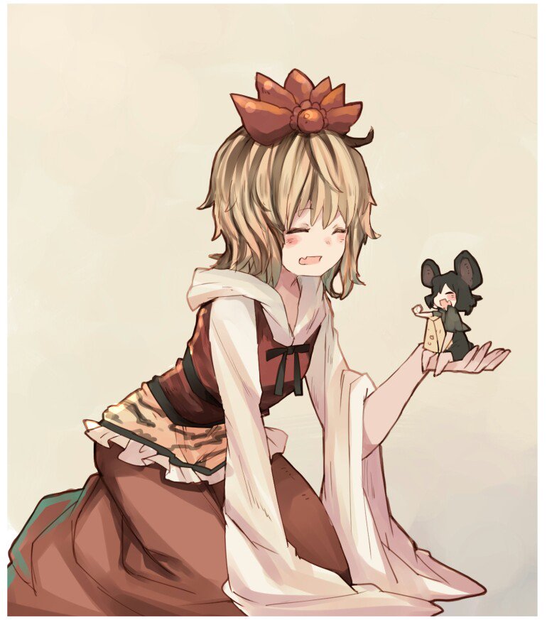 nazrin and toramaru shou (touhou) drawn by chobi_(sakuyasakuhana)