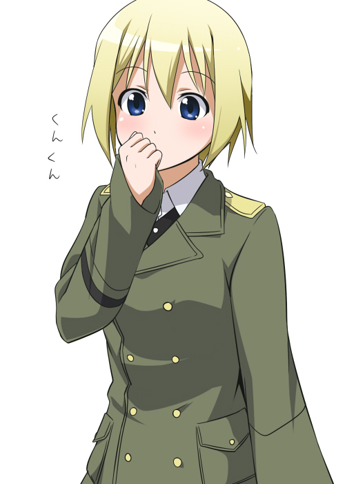 erica hartmann (world witches series and 1 more) drawn by youkan