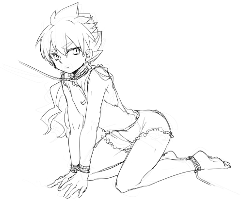 hakuryuu (inazuma eleven and 2 more) drawn by tobi_(one)