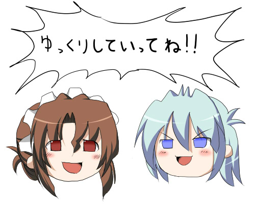 maria and ayasaki hayate (hayate no gotoku!) drawn by niyadepa