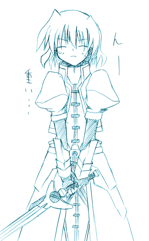 signum, shamal, and laevatein (lyrical nanoha and 2 more) drawn by hagane_(fullmetal_force)