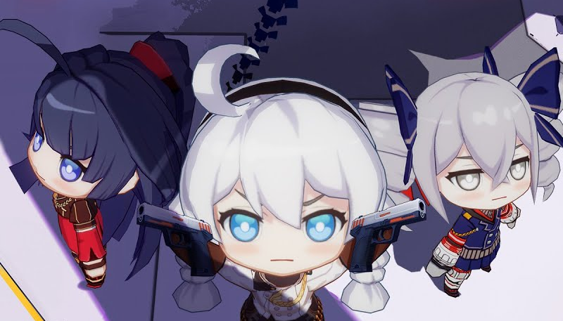kiana kaslana, raiden mei, and bronya zaychik (honkai and 1 more)