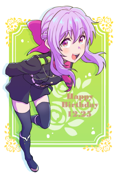 hiiragi shinoa (owari no seraph) drawn by hanzou_(naruco174)