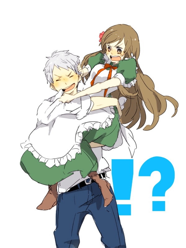 prussia and hungary (axis powers hetalia) drawn by tomo_(sjim)