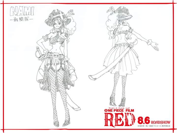 nami (one piece and 1 more) drawn by oda_eiichirou