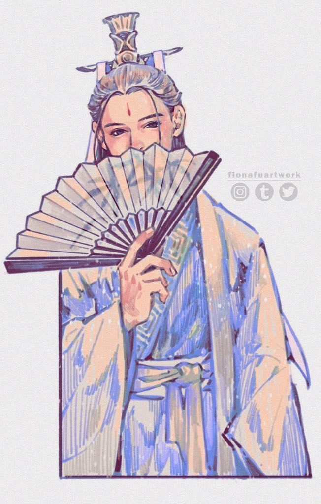shen qingqiu (renzha fanpai zijiu xitong) drawn by fiona_fu