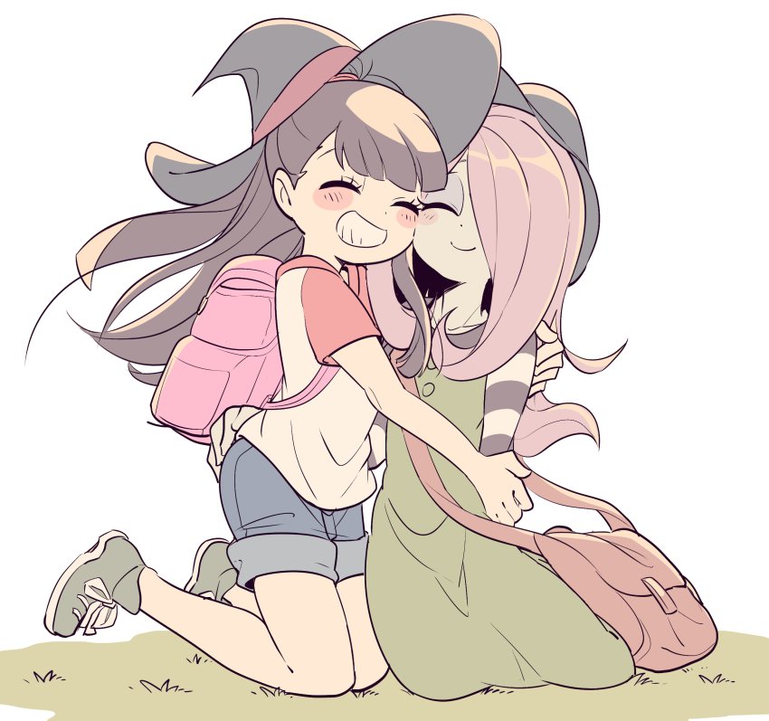kagari atsuko and sucy manbavaran (little witch academia) drawn by tama_(tm_suac)