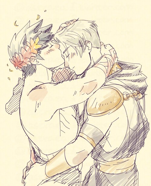 zagreus and thanatos (hades and 1 more) drawn by astraea_f