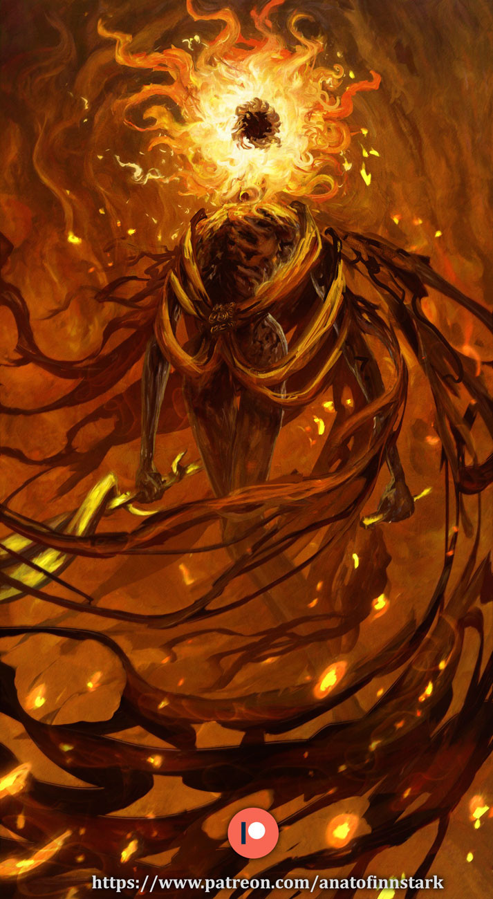 midra lord of frenzied flame (elden ring and 1 more) drawn by anato_finnstark