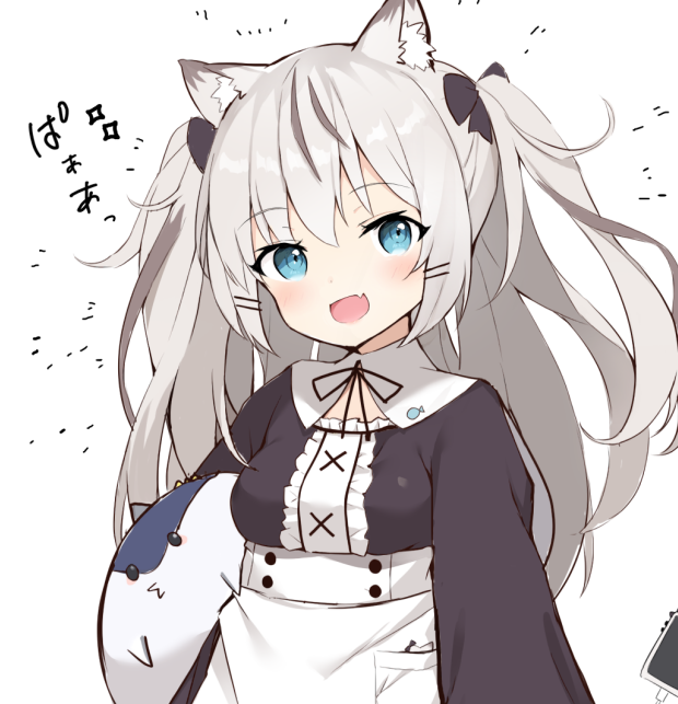 hinatsuki mofu (indie virtual youtuber) drawn by gedou_(shigure_seishin)