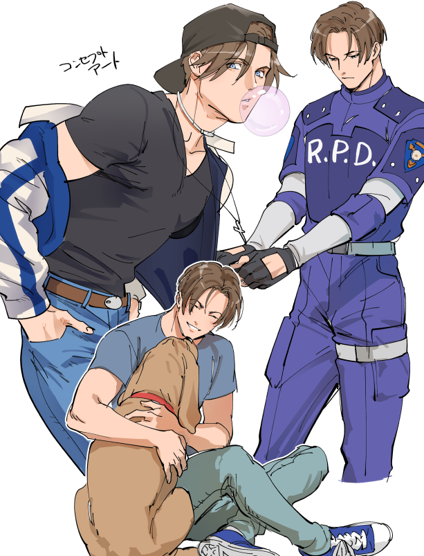 leon s. kennedy (resident evil and 1 more) drawn by tatsumi_(psmhbpiuczn)
