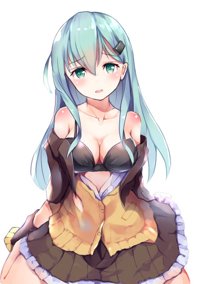 suzuya and suzuya kai ni (kantai collection) drawn by henet_hene