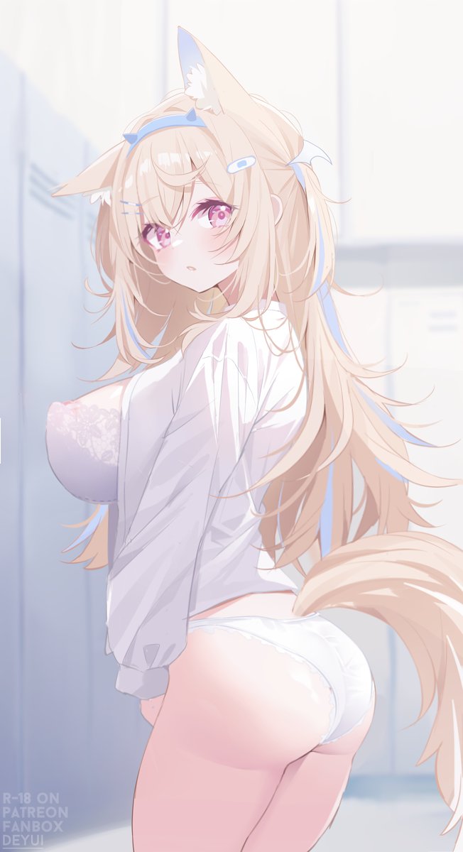 fuwawa abyssgard (hololive and 1 more) drawn by deyui