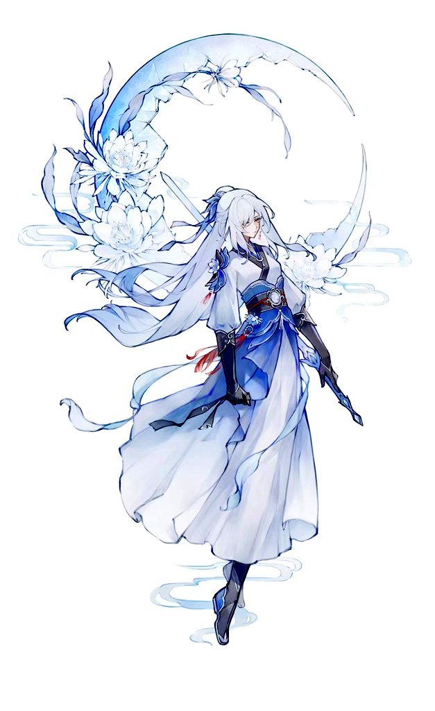 jingliu (honkai and 1 more) drawn by coldeye