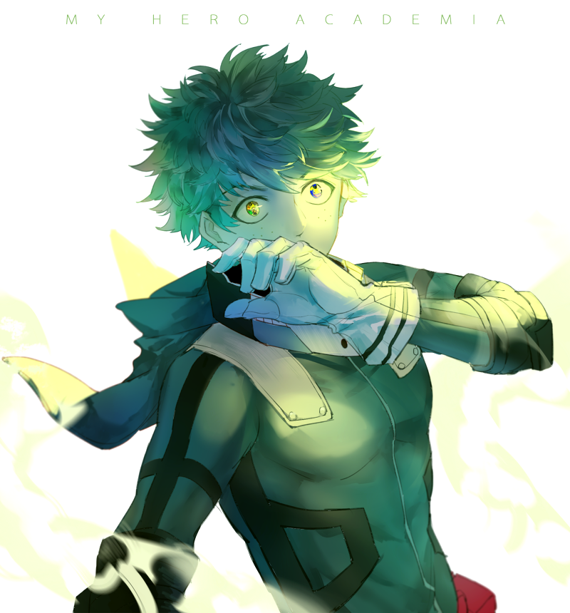 midoriya izuku (boku no hero academia) drawn by ecrsin