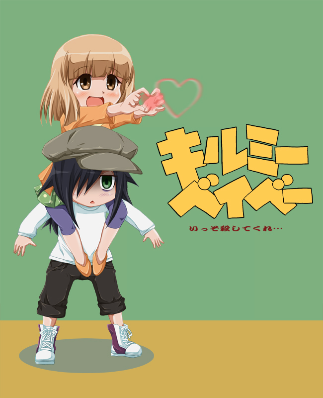 kuroki tomoko and naruse yuu (watashi ga motenai no wa dou kangaetemo omaera ga warui! and 1 more) drawn by shishinon