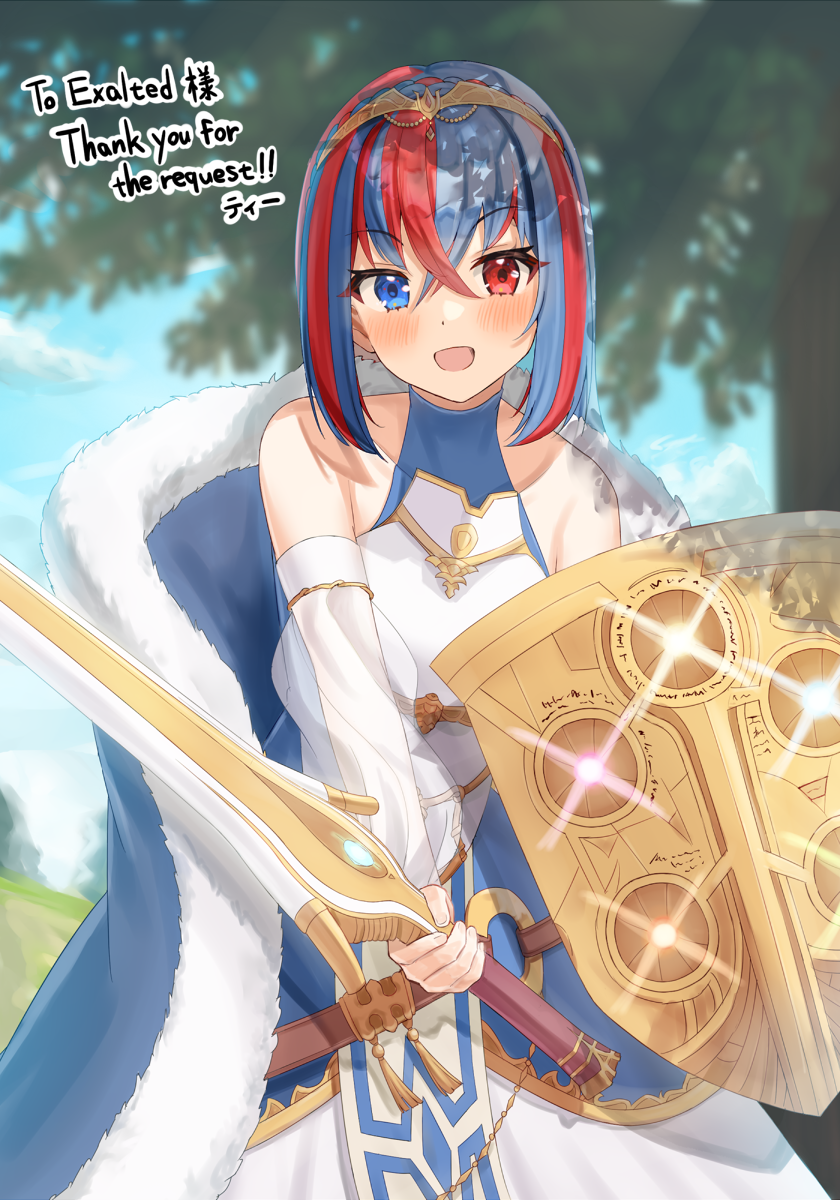 lucina and female alear (fire emblem and 2 more) drawn by px-tea