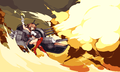 mutsu and mutsu kai ni (kantai collection) drawn by warabin_(suteki_denpun)
