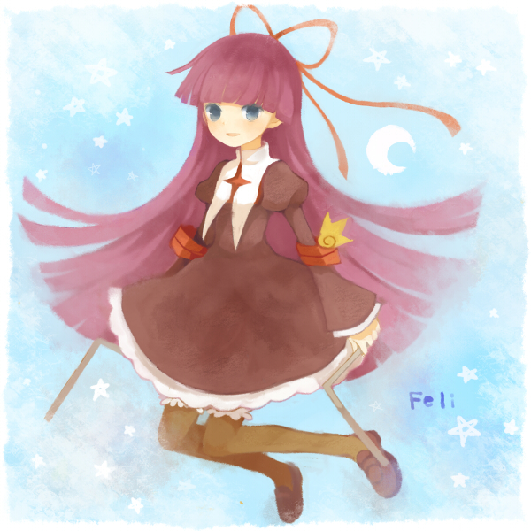 feli (puyopuyo and 1 more) drawn by mikanniro