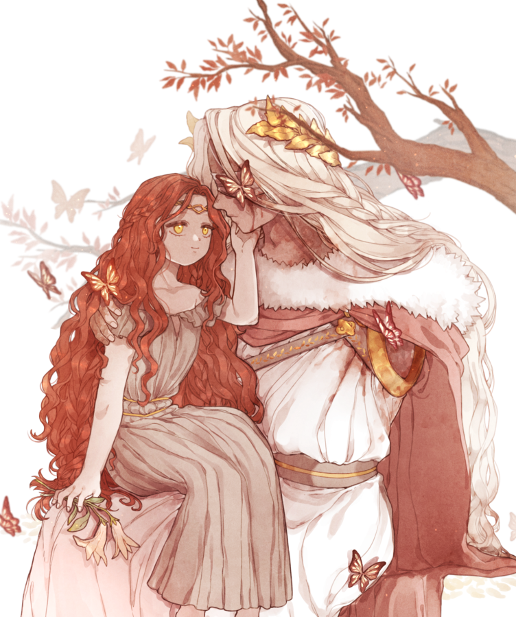 malenia blade of miquella and miquella (elden ring) drawn by donar0217