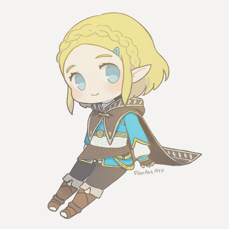 princess zelda (the legend of zelda and 1 more) drawn by ayu_(mog)