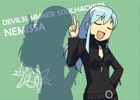 jack frost and nemissa (azumanga daioh and 2 more) drawn by ruku_narumi