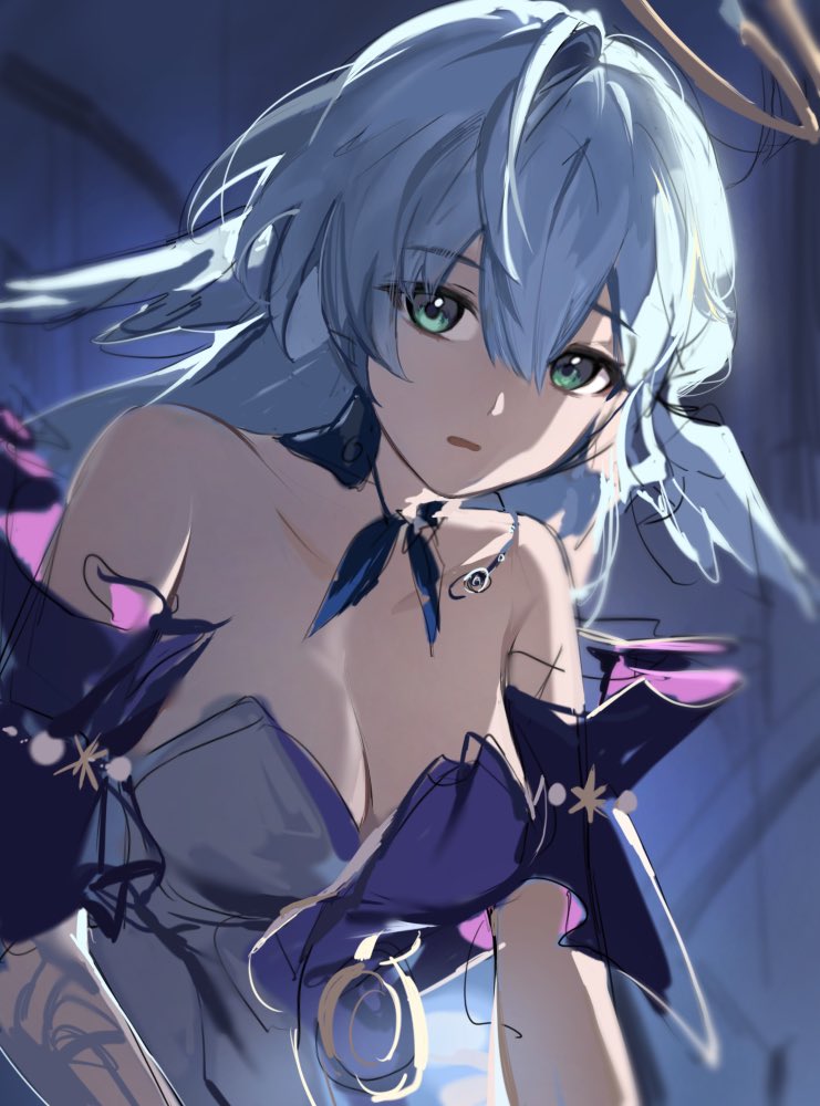 robin (honkai and 1 more) drawn by onsta313