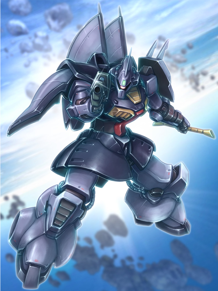 dijeh and rick dijeh (gundam and 2 more) drawn by studiozombie