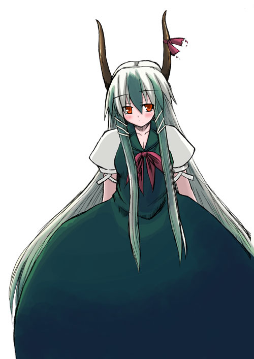 kamishirasawa keine and ex-keine (touhou) drawn by kurouso_(meikyoushisui)