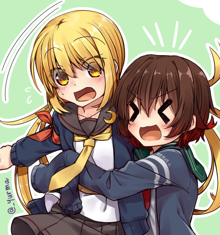 satsuki, mutsuki, mutsuki kai ni, and satsuki kai ni (kantai collection) drawn by adyisu