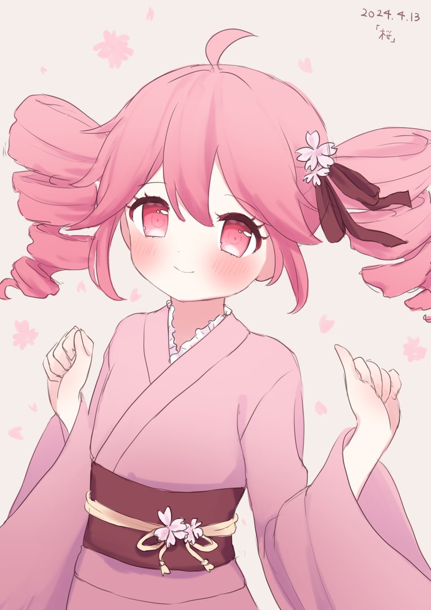 kasane teto and sakura teto (utau) drawn by shirai_sahuni