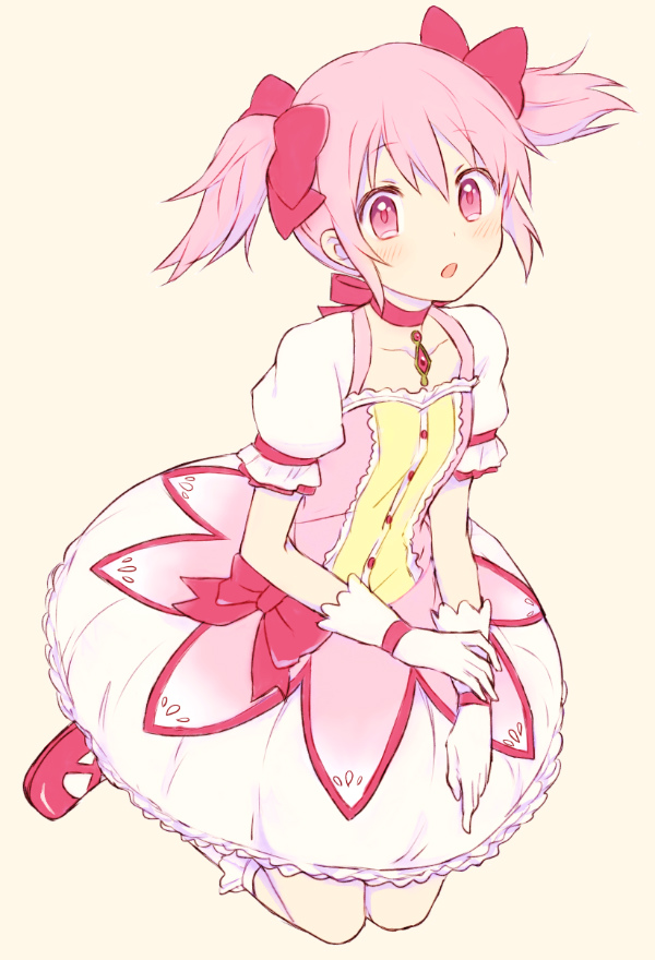 kaname madoka (mahou shoujo madoka magica) drawn by fuchi_(rakugaki-chou)