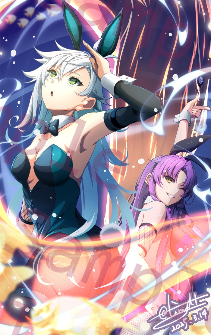 renne and fie claussell (eiyuu densetsu and 1 more) drawn by tinybiard
