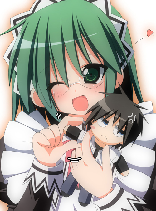 kijima saki and tachibana wataru (hayate no gotoku!) drawn by hoppege