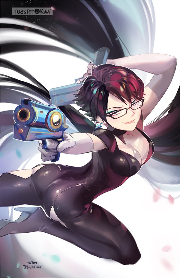 bayonetta (bayonetta and 1 more) drawn by toasterkiwi