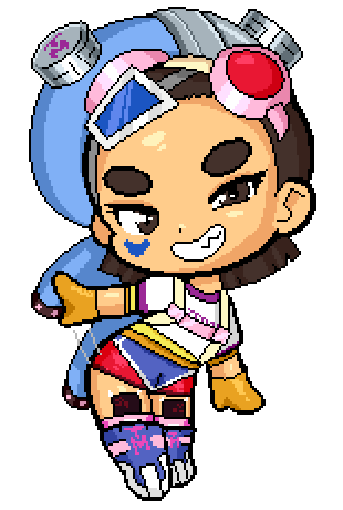 emi (sega and 1 more) drawn by calamity33