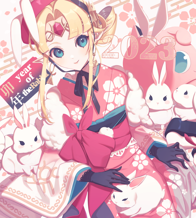 princess zelda and jigglypuff (pokemon and 3 more) drawn by miri_(cherryjelly)