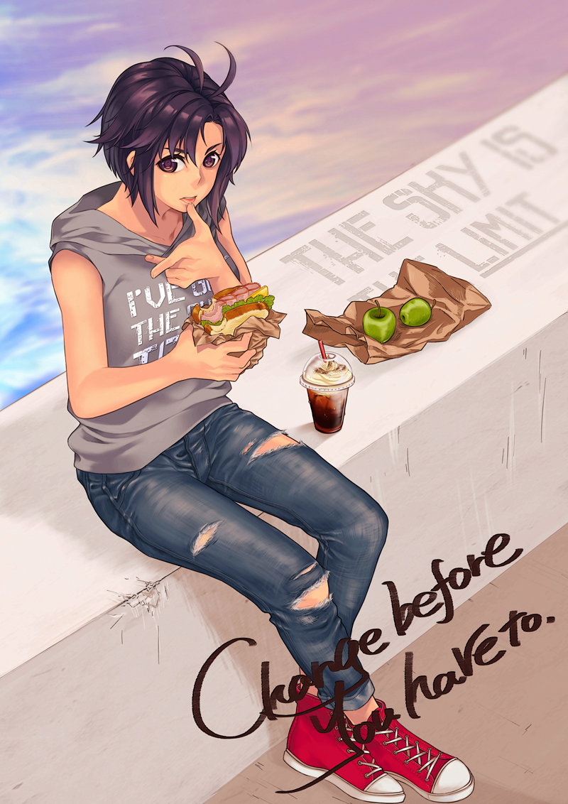 kikuchi makoto (idolmaster and 1 more) drawn by 96neko_mtm