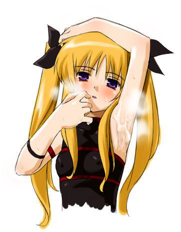 fate testarossa (lyrical nanoha and 1 more) drawn by umekichi