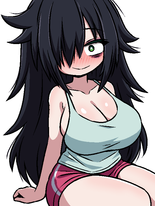 kuroki tomoko (watashi ga motenai no wa dou kangaetemo omaera ga warui!) drawn by ink_(inksgirls)