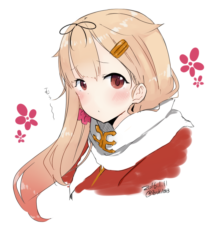 yuudachi and yuudachi kai ni (kantai collection) drawn by ibuki_(ibukiro1003)