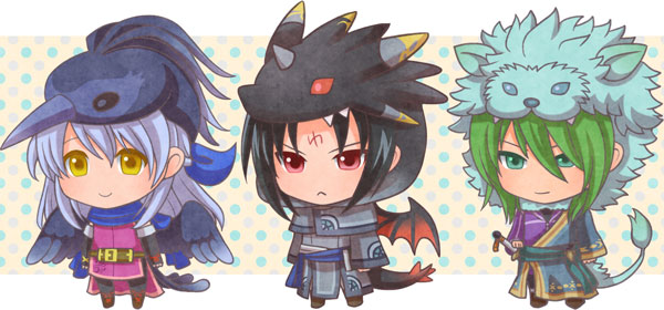 micaiah, soren, and stefan (fire emblem and 2 more) drawn by nemupon_(goodlucky)