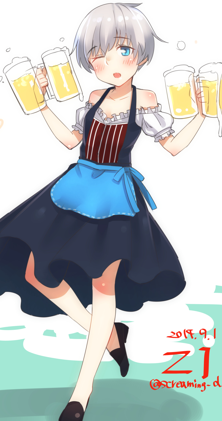 z1 leberecht maass (kantai collection) drawn by kyuuso_inukami