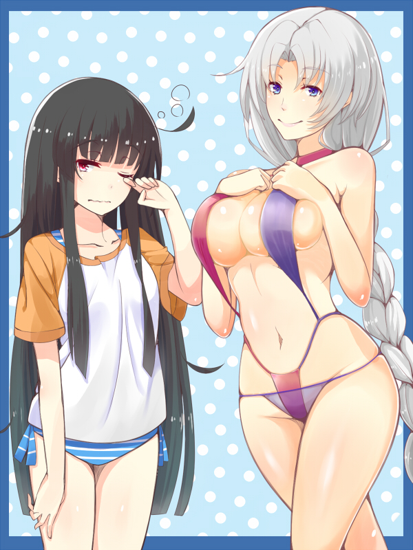 houraisan kaguya and yagokoro eirin (touhou) drawn by q_(a72pgc)