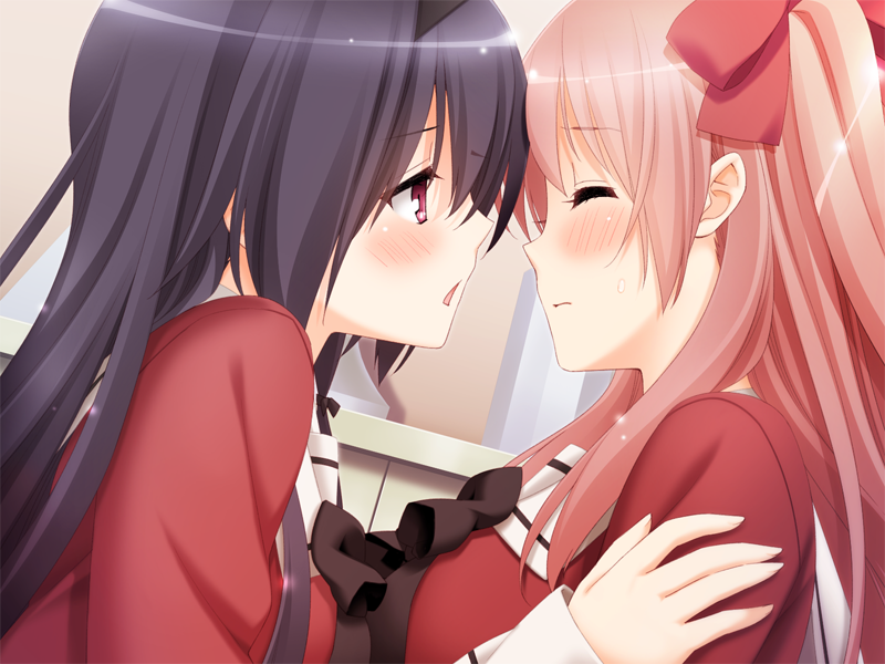 azumi risa and ayase miya (sono hanabira ni kuchizuke wo) drawn by kani_biimu