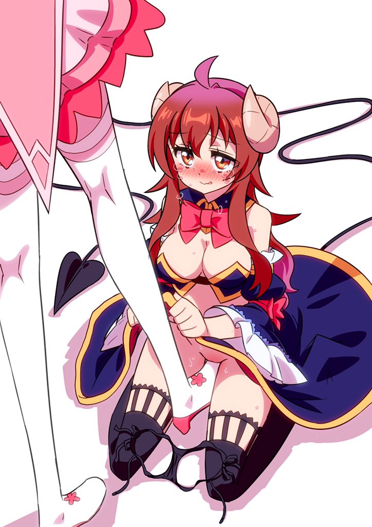 yoshida yuuko and chiyoda momo (machikado mazoku) drawn by hiroshix31